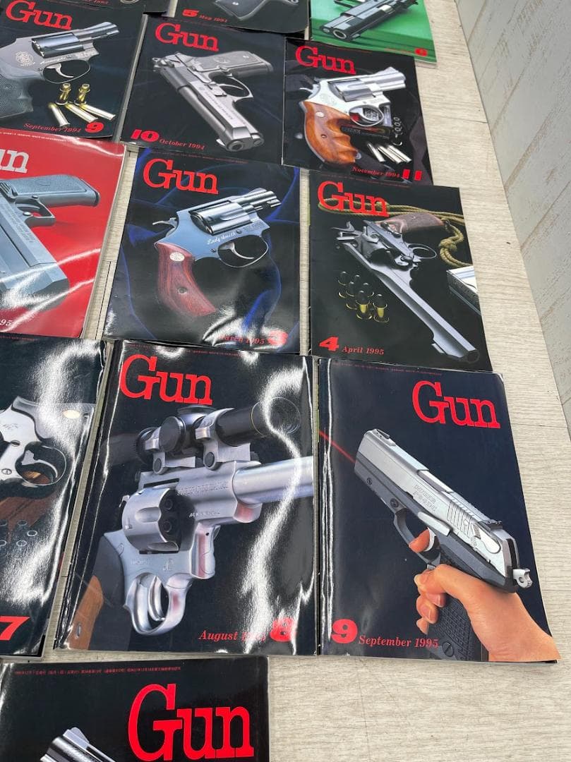 月刊GUN 1993-1995年 臨時増刊 GUNs DIGEST 33冊