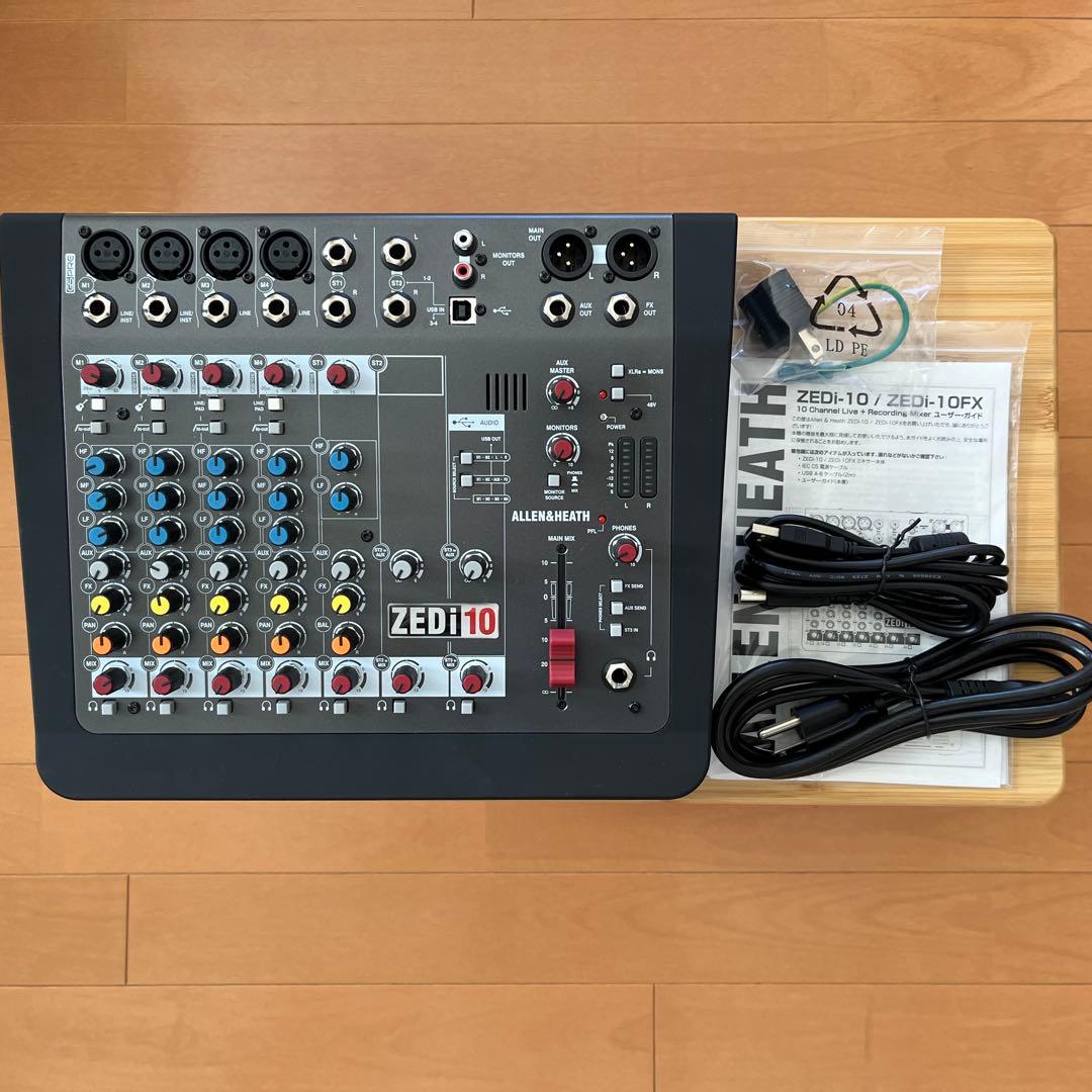 【未使用】ALLEN&HEATH ZEDi-10 アナログミキサー