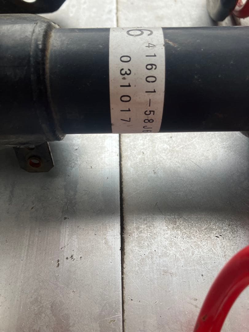 L375S タントカスタム 純正 Fストラット付ダウンサス スプリング 1台分