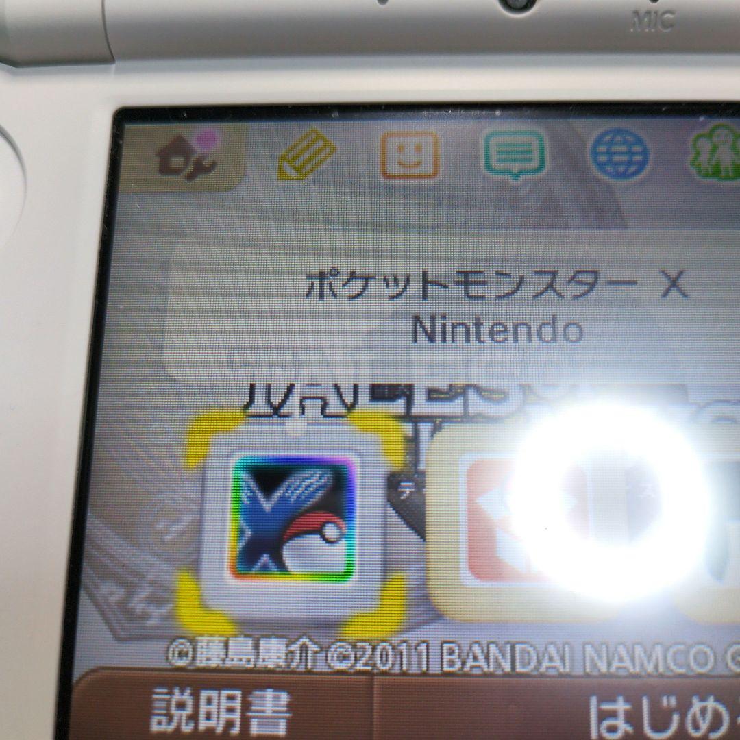 【箱・説明書付き】（北米版）ポケットモンスターX 　動作未確認