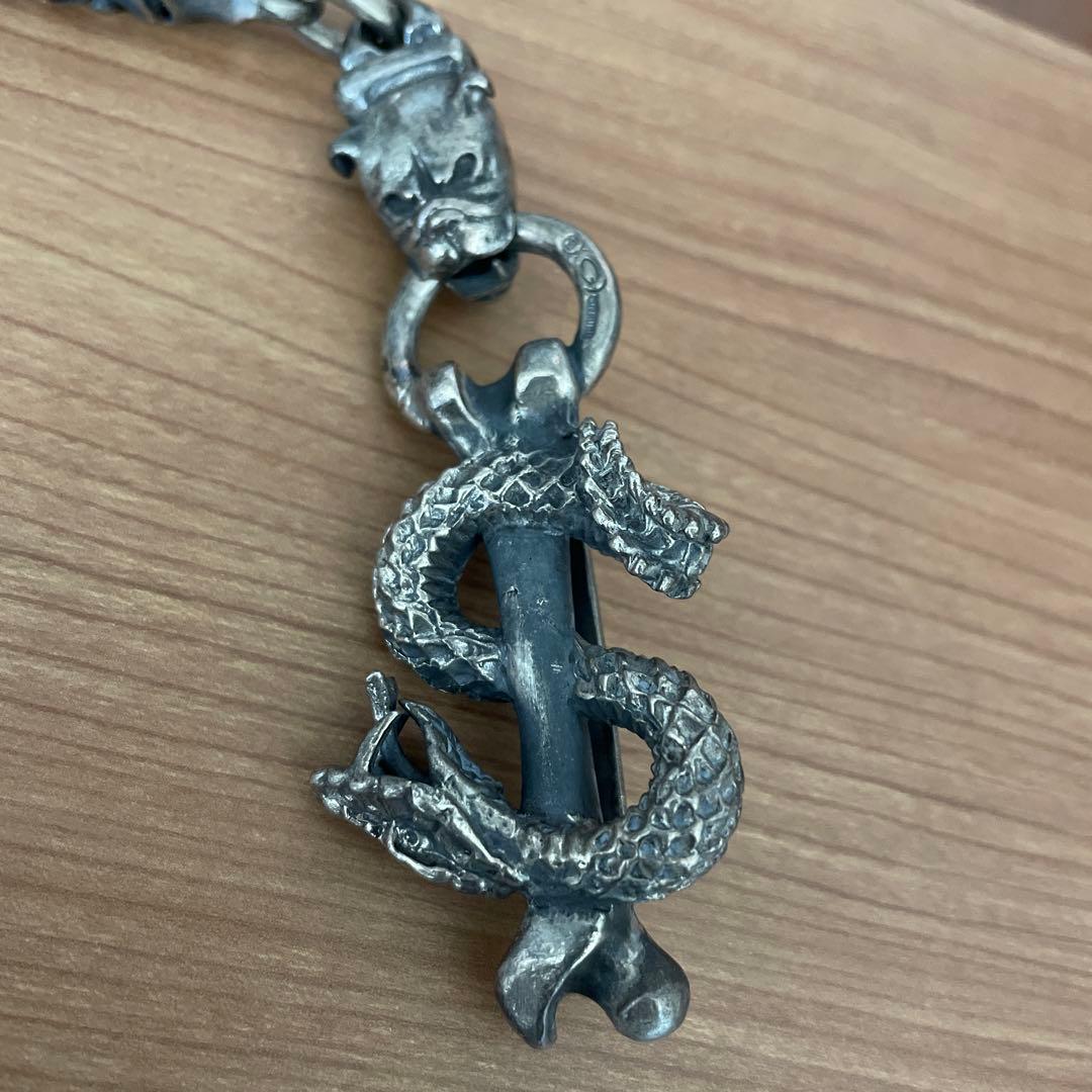 ガボールタイプ シルバーウォレットチェーン