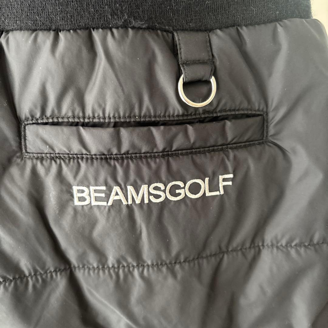 BEAMS GOLF ファー付きダウンワンピース M