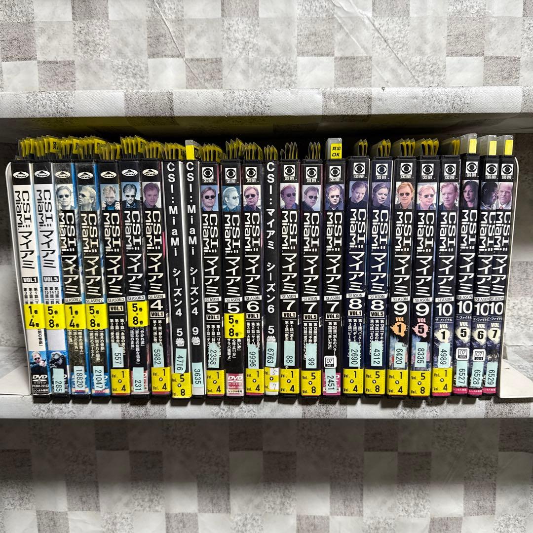 海外ドラマ　CSI マイアミ　DVD シーズン1-10 全巻セット