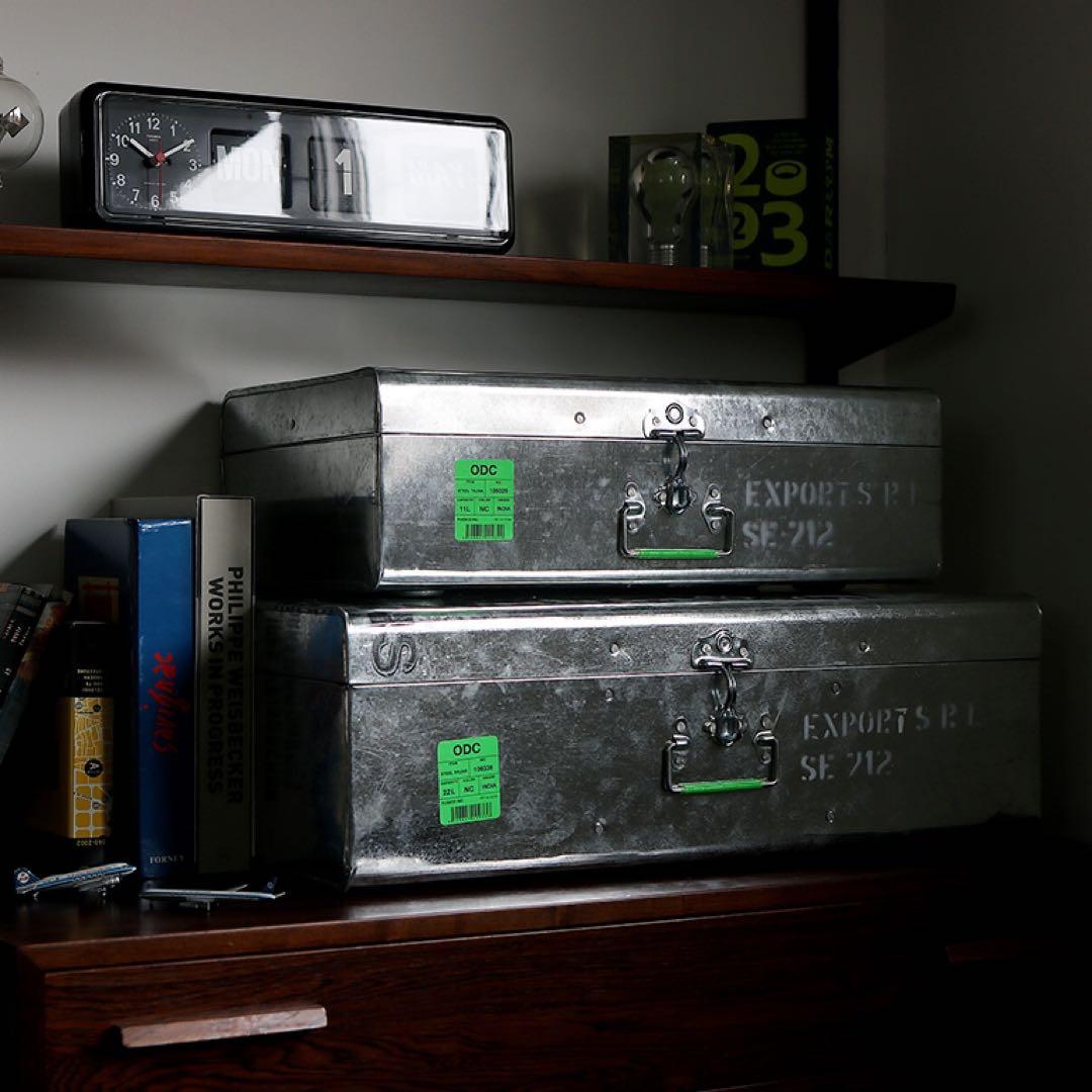 PUEBCO プエブコ STEEL TRUNK スチールトランク 11L/22L