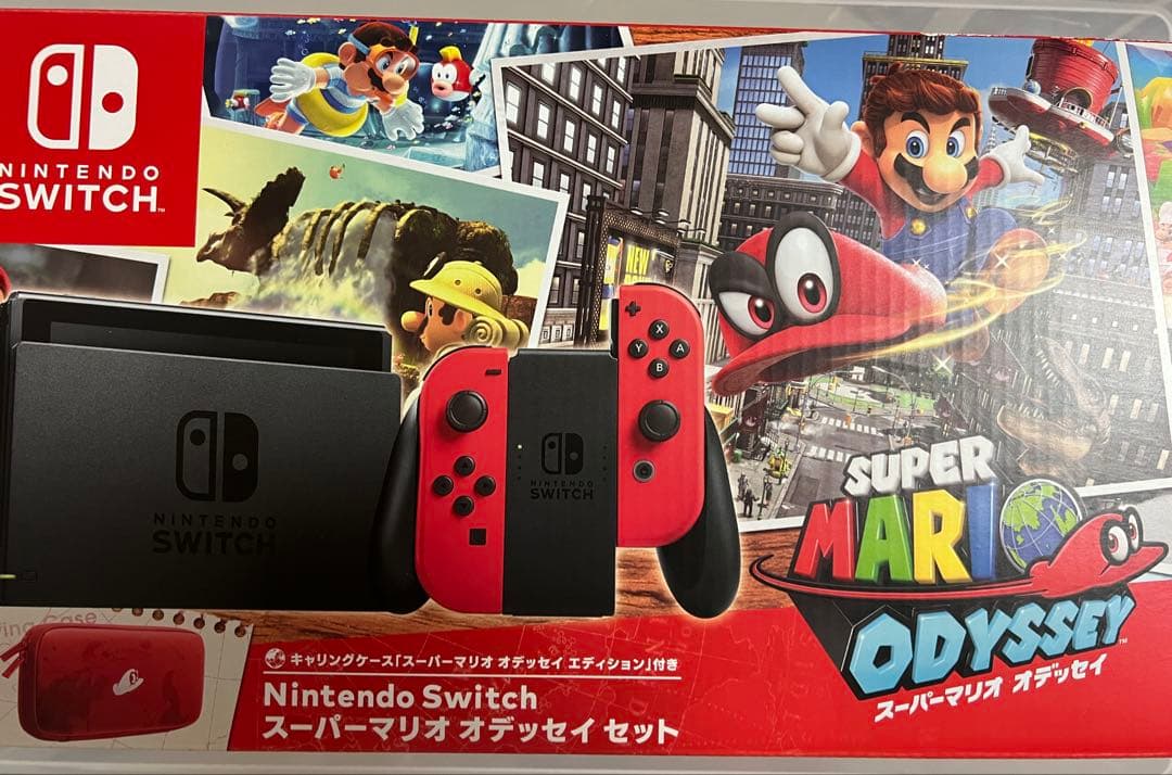 Nintendo Switch マリオ オデッセイセット + ソフト5本