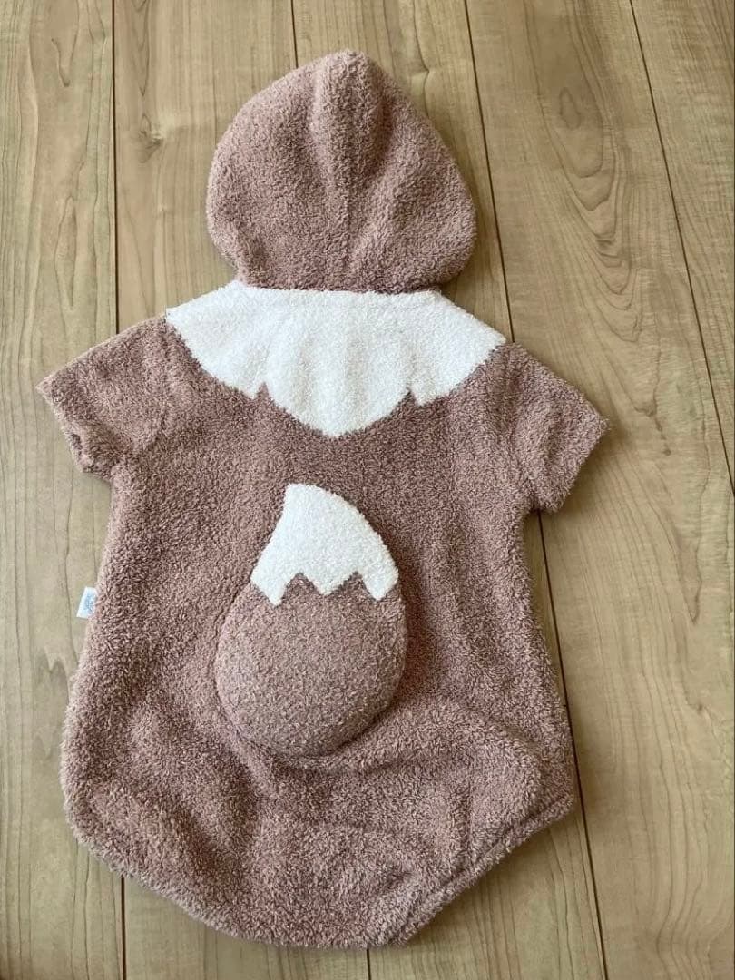 ジェラピケベビー　ポケモンスリープ　イーブイロンパース80-90cm