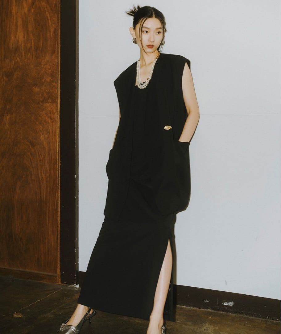 【ゆん】ANDRESD バックシアージレセットアップ オケージョンドレス