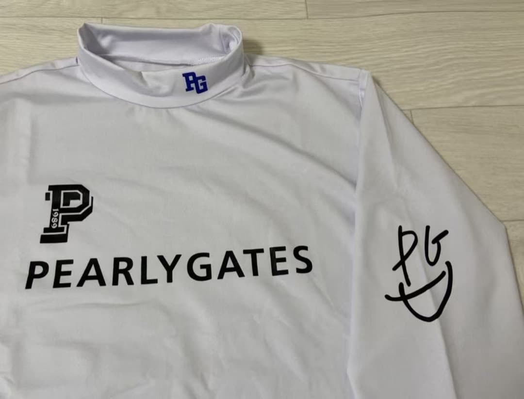 新品 新商品 日本正規品 パーリーゲイツ 吸水速乾 遮熱 裏起毛 白 7 XXL