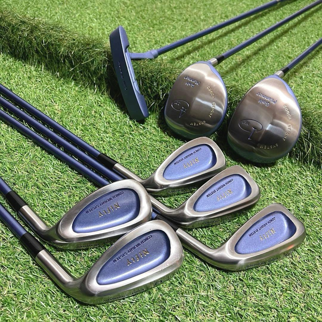 極美品 これからゴルフを始める方にオススメ レディースゴルフクラブ8本セット