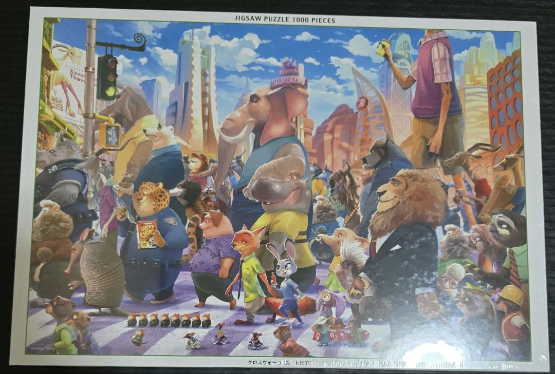 ズートピア　ジグソーパズル　1000ピース　ディズニー