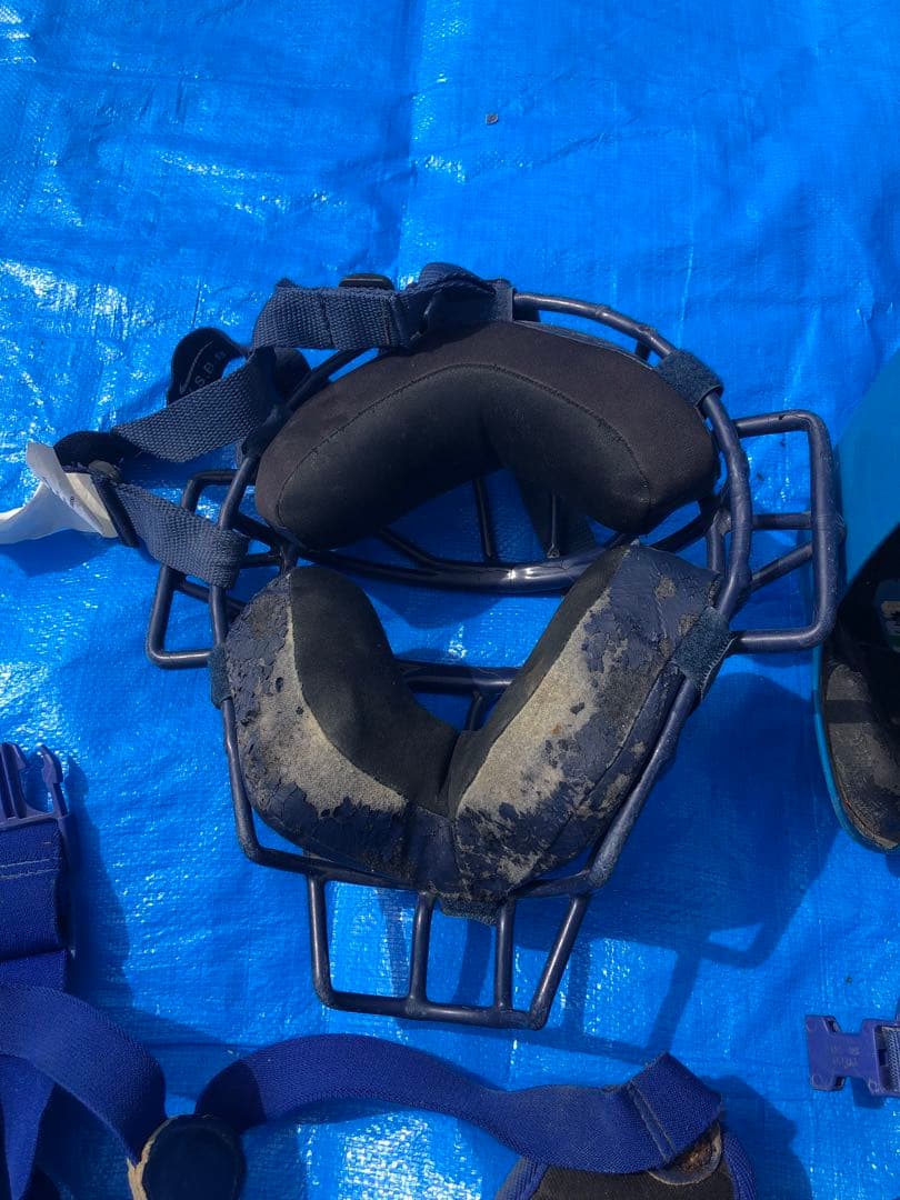 キャッチャー　防具　軟式用　セット(大人用)
