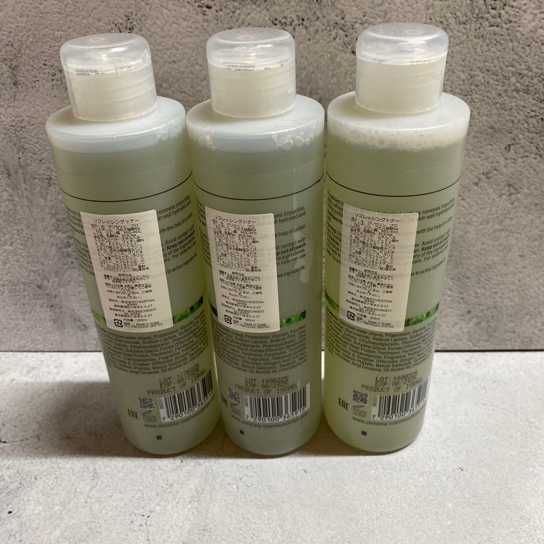 き*ィ様 Christina リフレッシングトナー ビオフィート 300ml×3