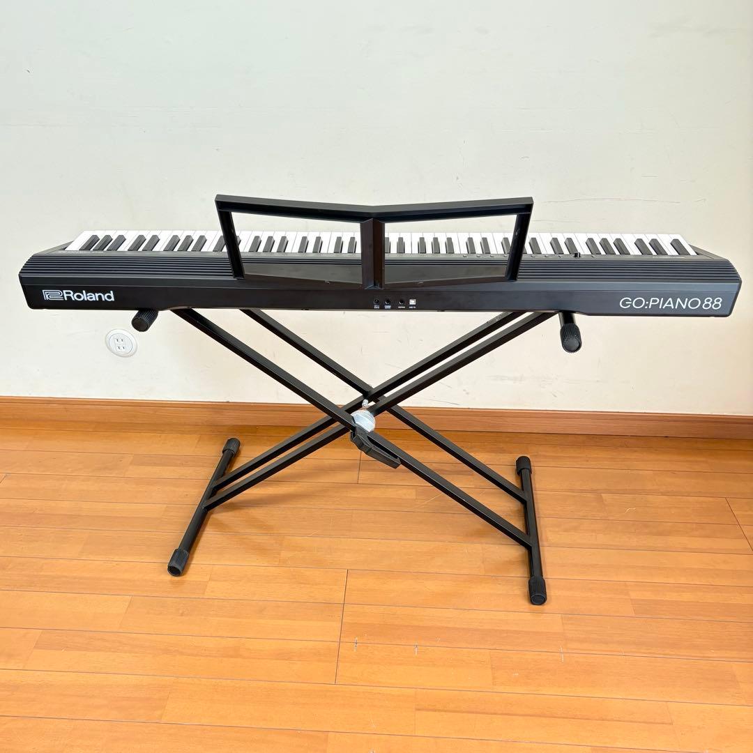 【美品・2022年製】Roland 88鍵盤 電子ピアノ GO:PIANO88