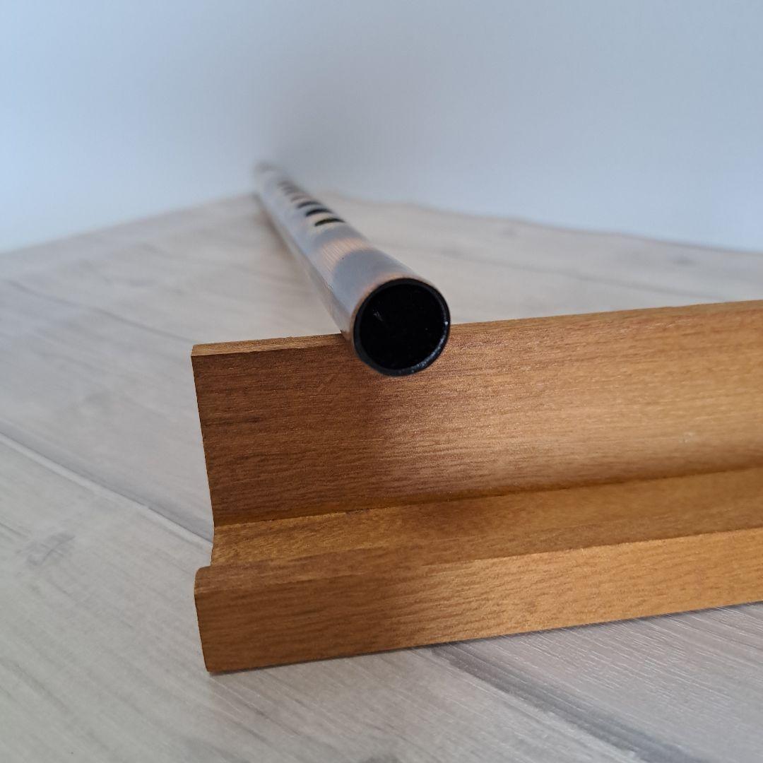 篠笛 古典調 六本調子(七穴)　 金箔装飾付き 竹製