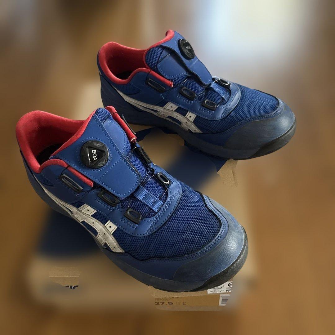 安全靴 ASICS ウィンジョブ CP209 BOA 27.5cm