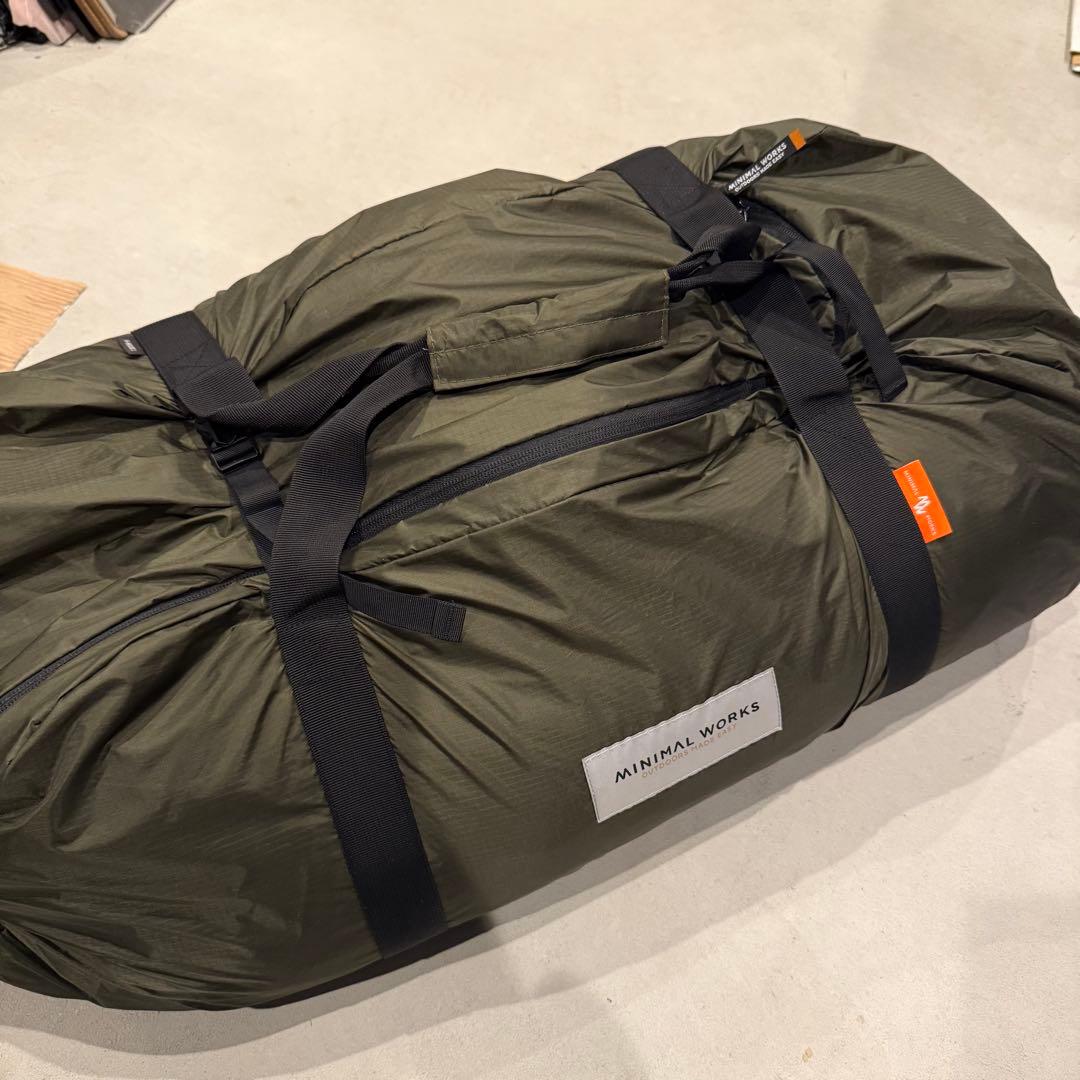 MINIMAL WORKS V HOUSE L オリーブ　【使用一度のみ】