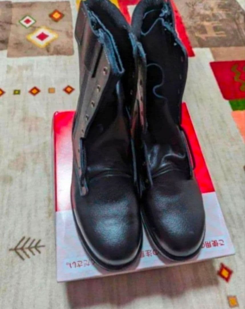 ①25.5EEE新品ミドリ安全靴RT730Fハトメブラック