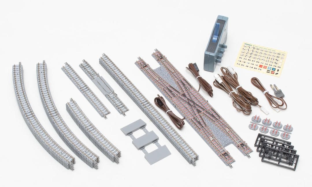 TOMIX 91029 レールセット複線化両渡りポイントセット