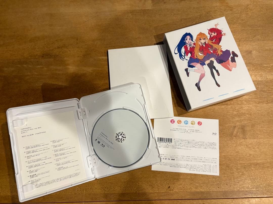 美品 とらドラ! Complete Blu-ray BOX(初回限定版)