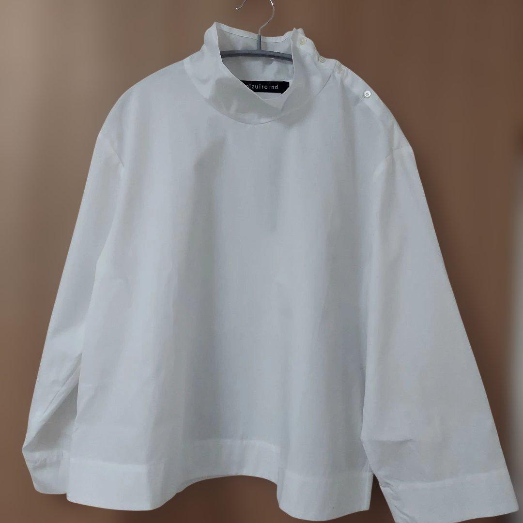 mizuiro ind　ミズイロインド　ブラウス　オフホワイト　新品