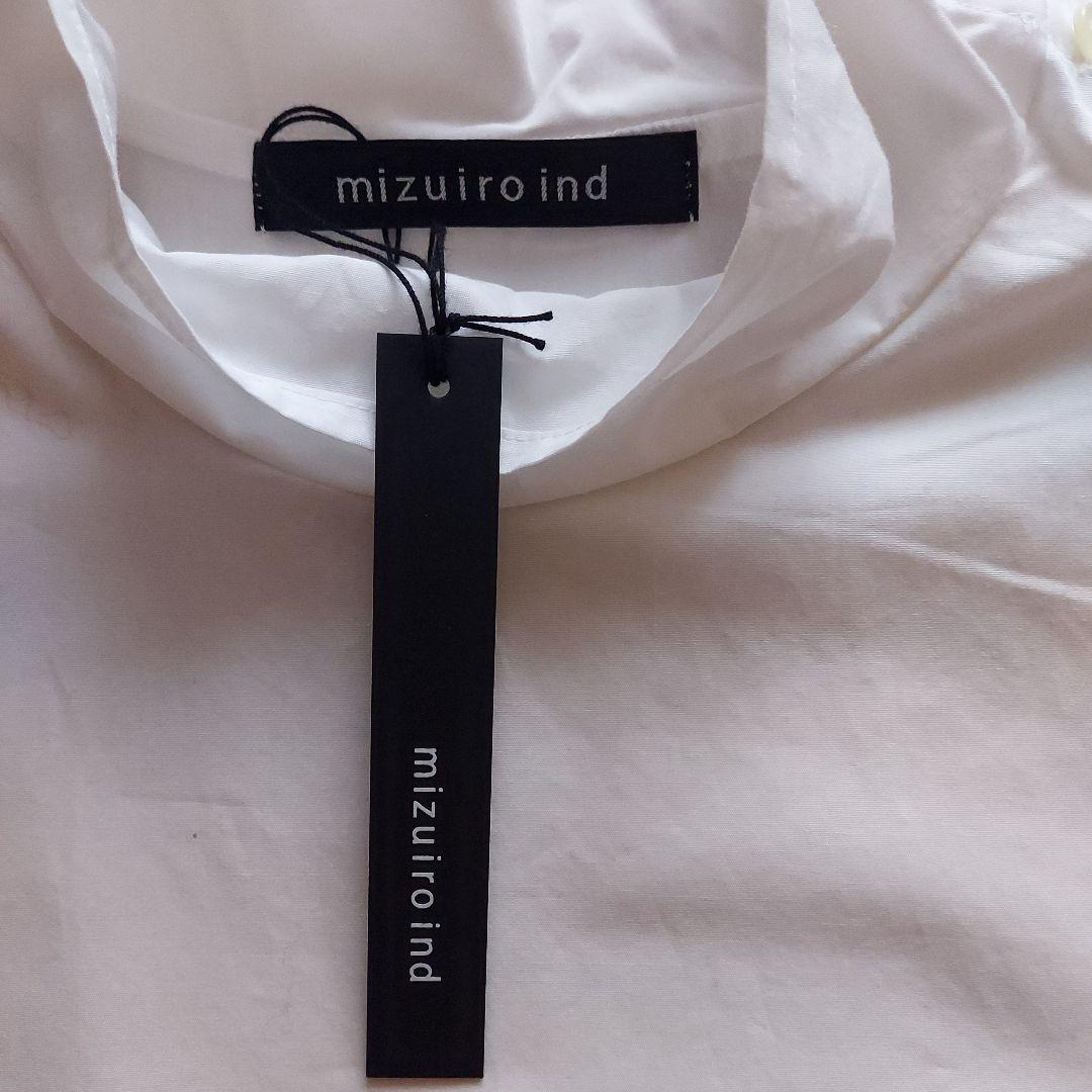 mizuiro ind　ミズイロインド　ブラウス　オフホワイト　新品