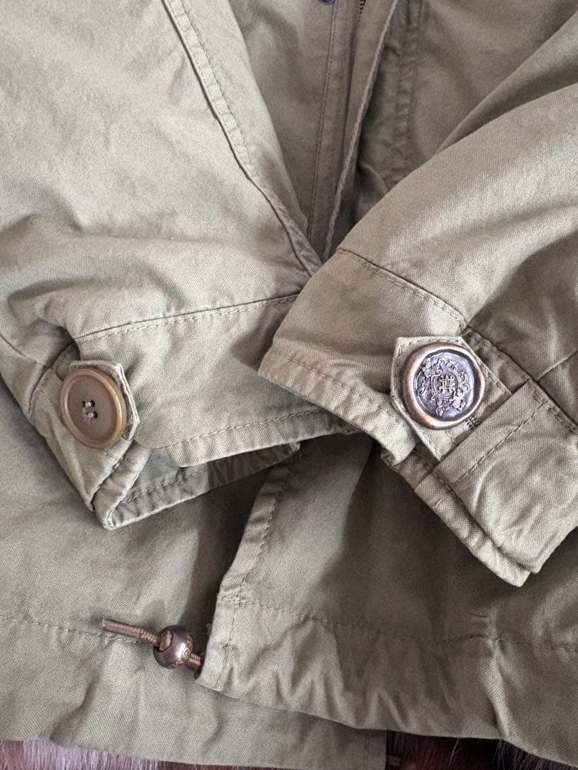 フォックスファー　モッズコート