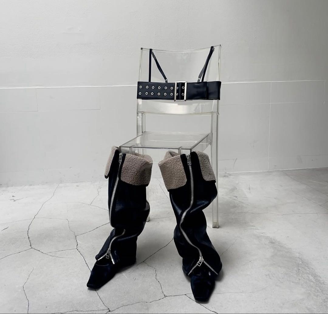 KISHIDAMIKI mouton boots cover キシダミキ