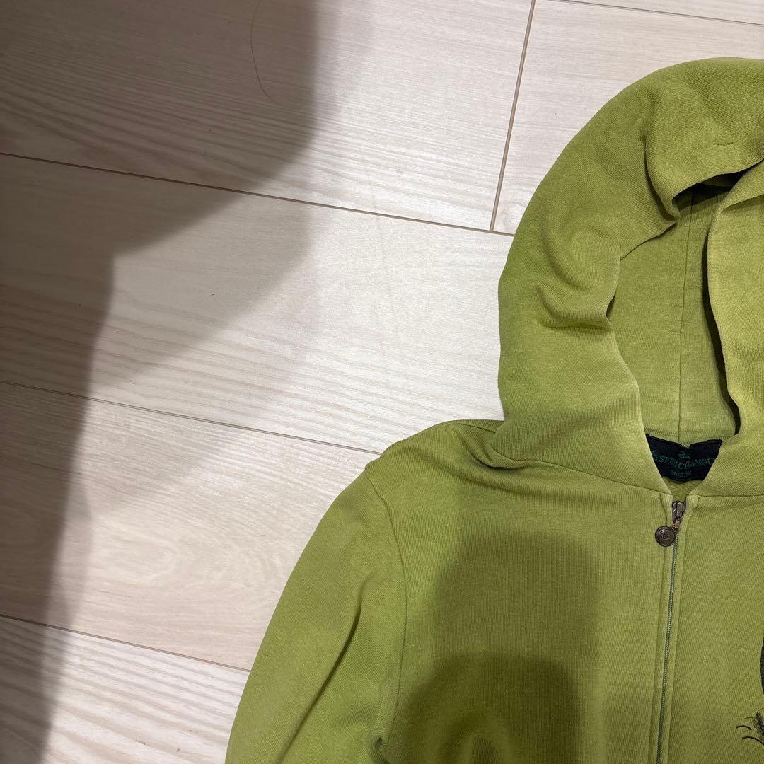HYSTERIC GLAMOUR フード付きパーカー オリーブグリーン