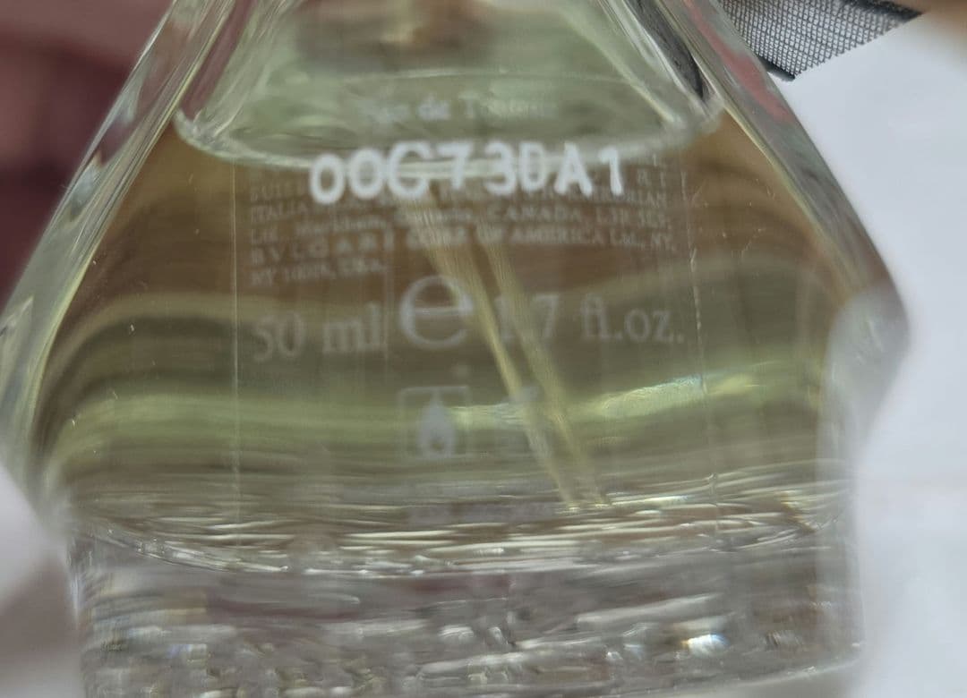 希少　モン　ジャスミン　ノアール　オーエキスキーズ　ブルガリ