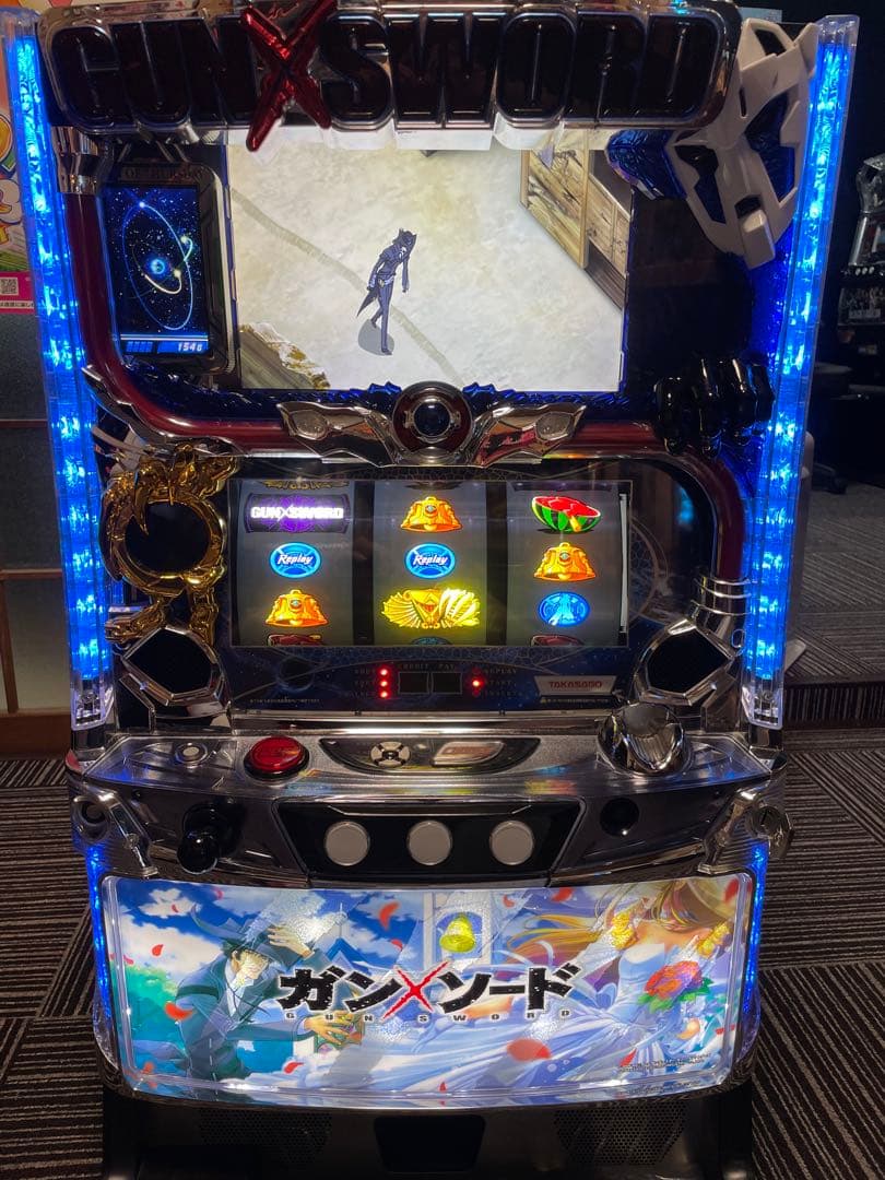 【引き取り歓迎】パチスロ 実機 ガン×ソード
