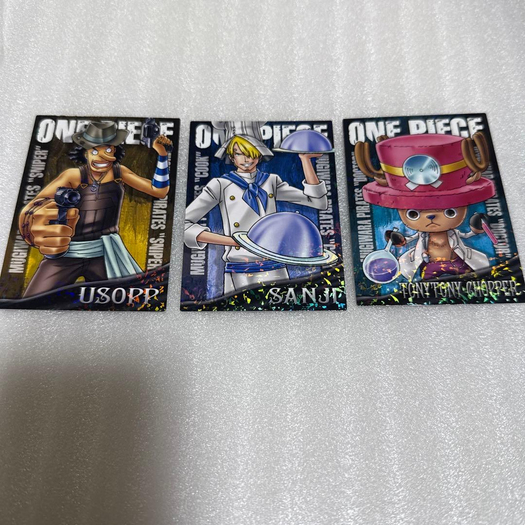 希少 ワンピース 麦わらの一味 9枚セット
