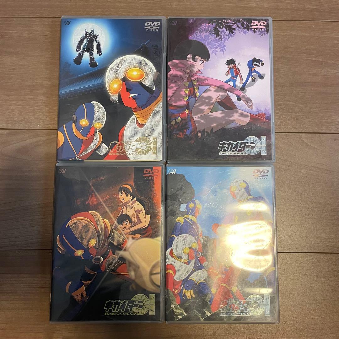 キカイダー 01 THE ANIMATION Vol.1~Vol.4 4枚セット