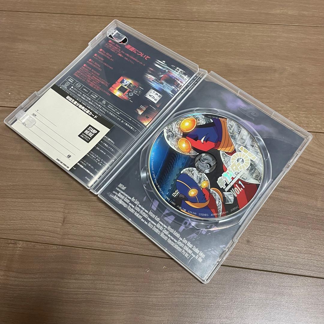 キカイダー 01 THE ANIMATION Vol.1~Vol.4 4枚セット