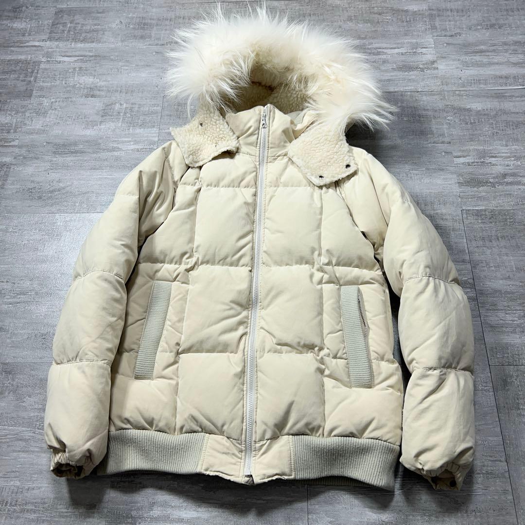 PEARLY GATES パーリーゲイツ ダウンジャケット ファー ベージュ 1