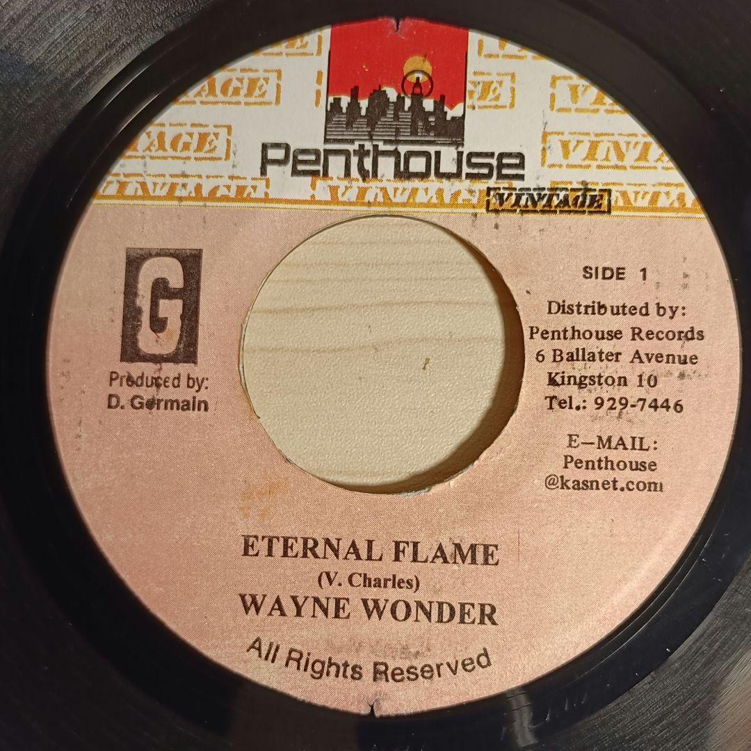 名盤☆レゲエ　７インチ　WAYNE WONDER/ ETERNAL FLAME