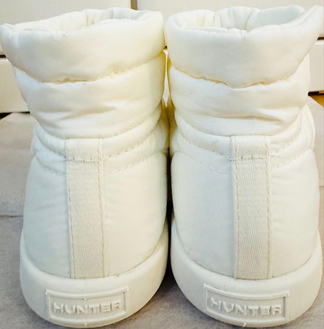 ハンター　ユニセックスイン　ブーティ　ホワイト　23cm