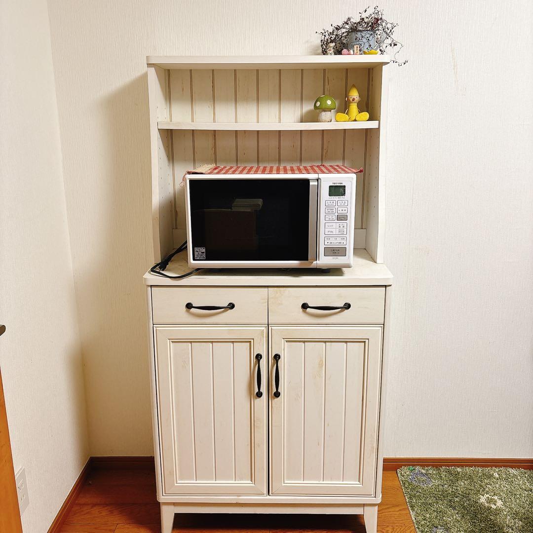 【最終値下げ。残り2週間早い者勝ちです】アンティーク調キッチンカウンター