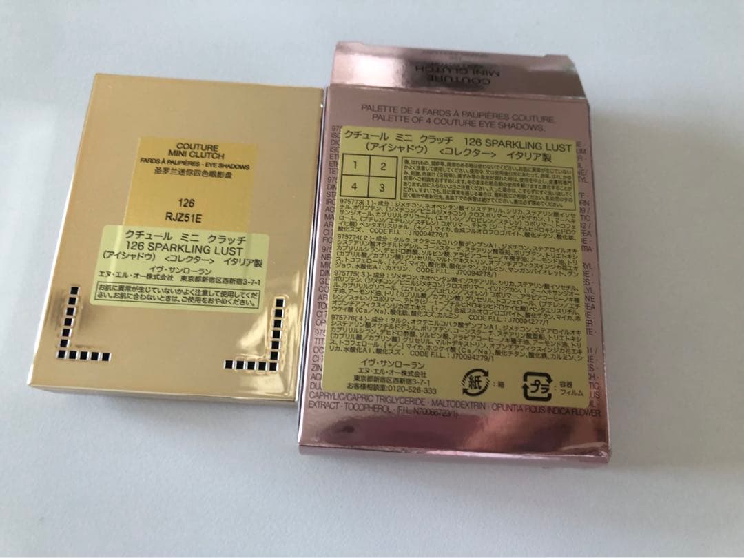 ★新品★YSL2026年春限定クチュール ミニ クラッチNO.126ローズピンク