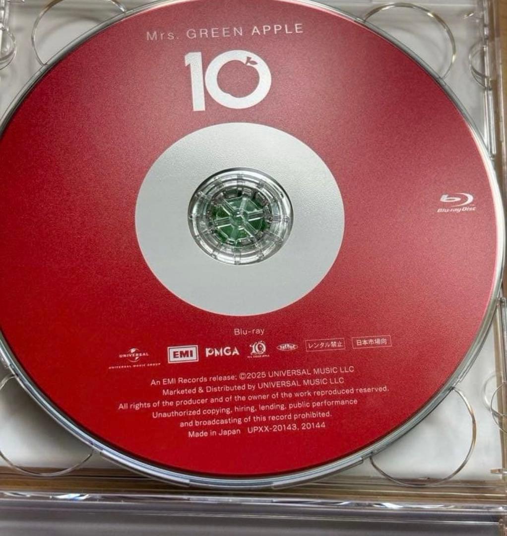 ミセスグリーンアップルアルバム『10』 CD+Blu-ray グッズまとめ売り