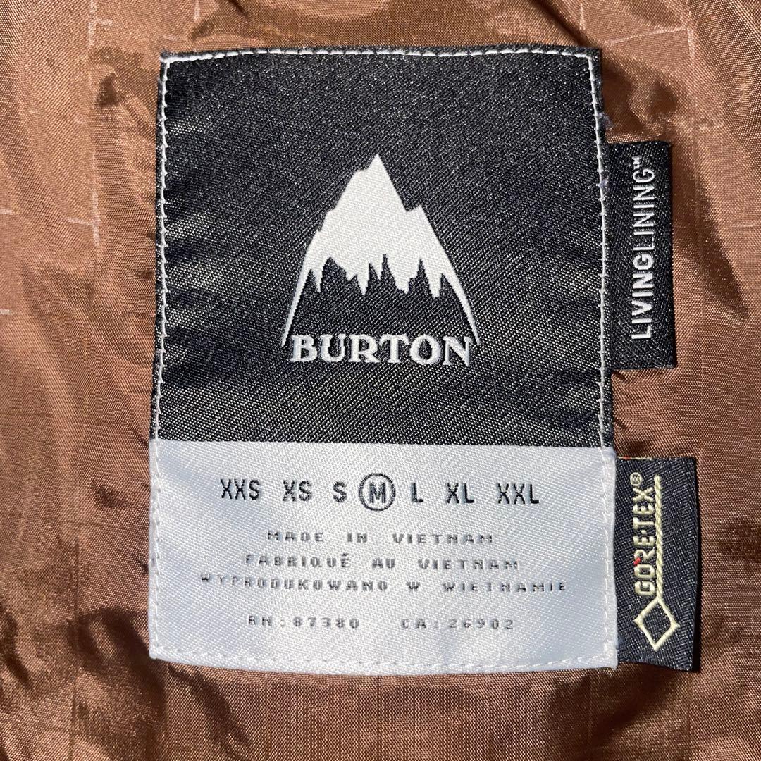Burton／GORE-ＴＥＸ　スノーボードウェアー　ワインレッド&オレンジ