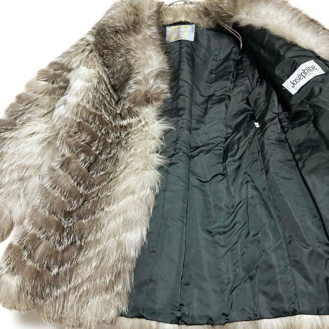 サガフォックス/金タグ/リアルファーコート/ジョセフィーヌ