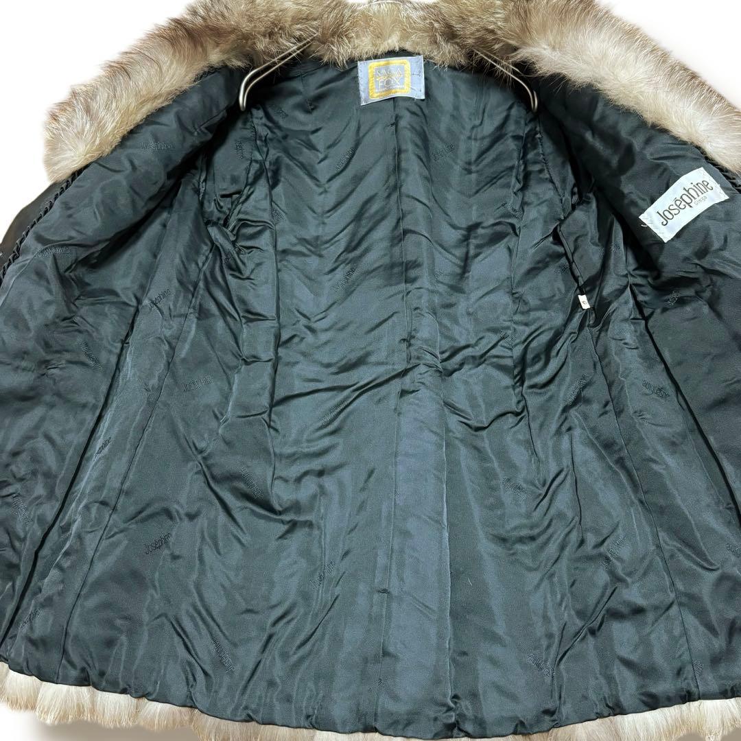 サガフォックス/金タグ/リアルファーコート/ジョセフィーヌ