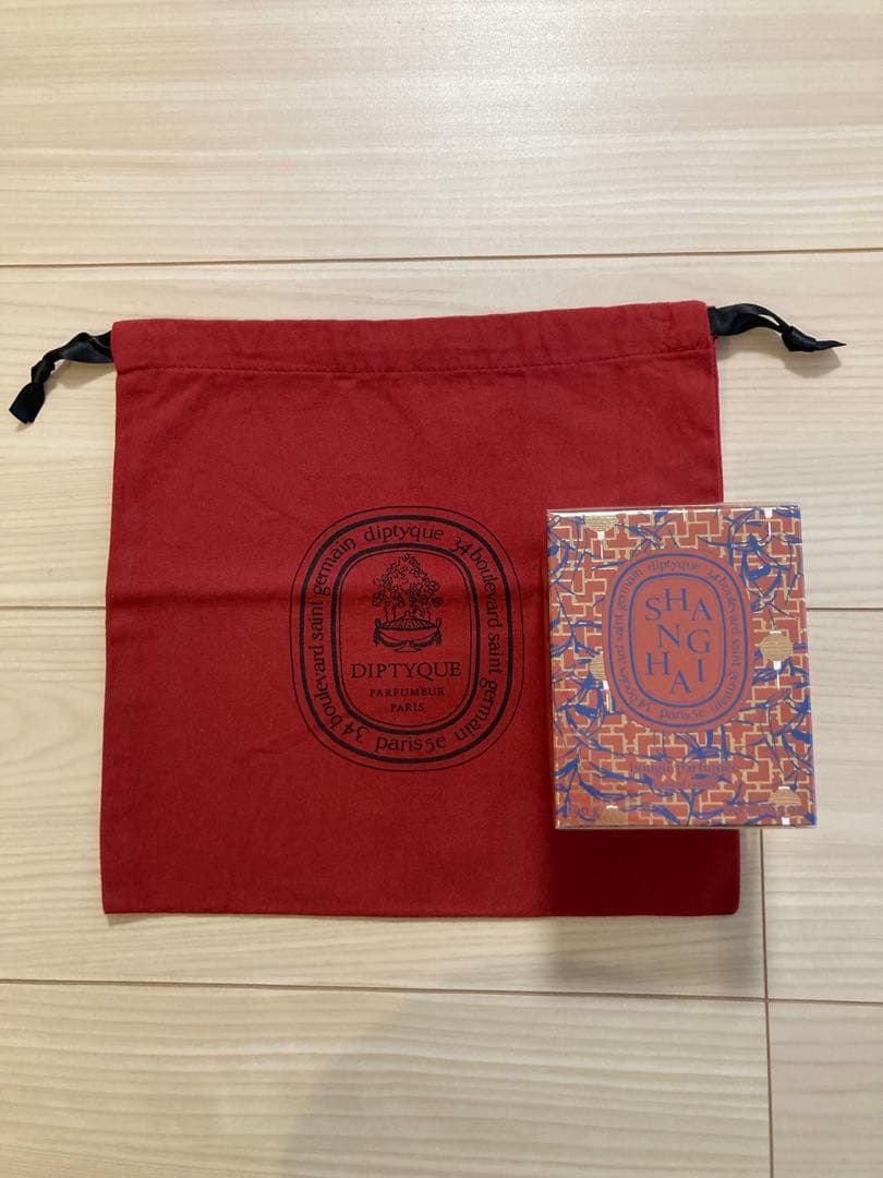 新品未開封 diptyque シティキャンドル 上海 190ｇ ノベルティ付き
