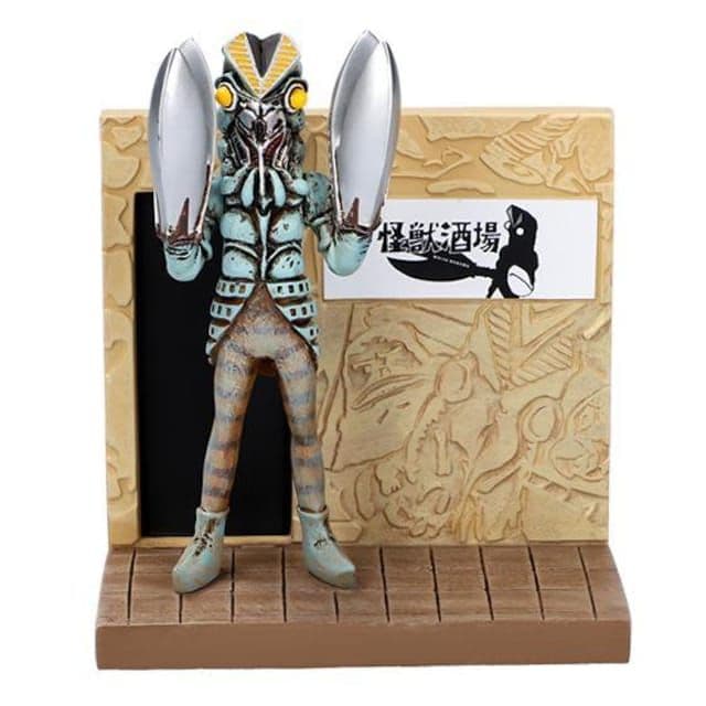 新品●怪獣酒場 限定 バルタン店長 お出迎えミニオブジェ バルタン星人●未開封品