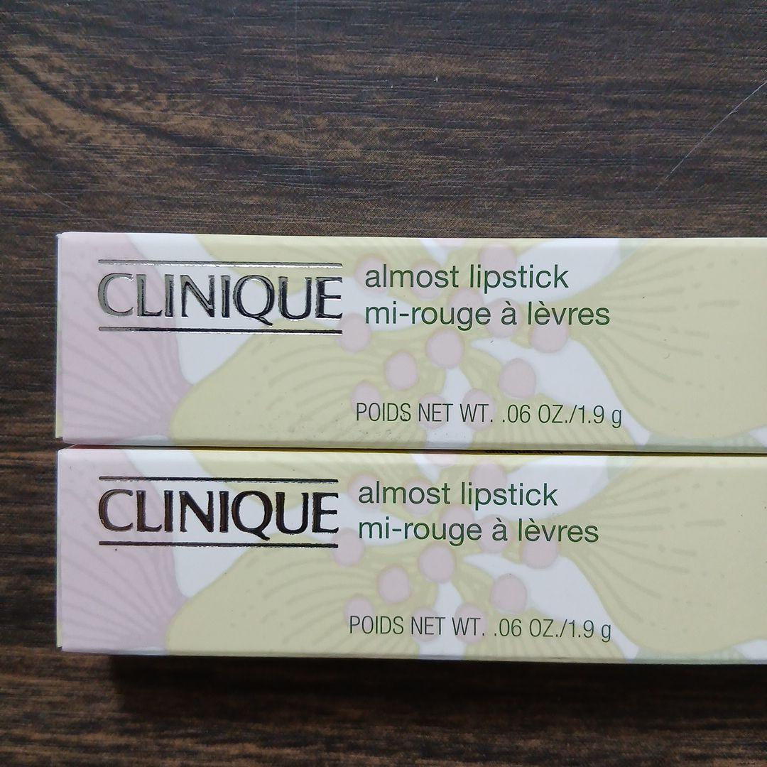 CLINIQUE almost lipstick 1.9g 2本セット
