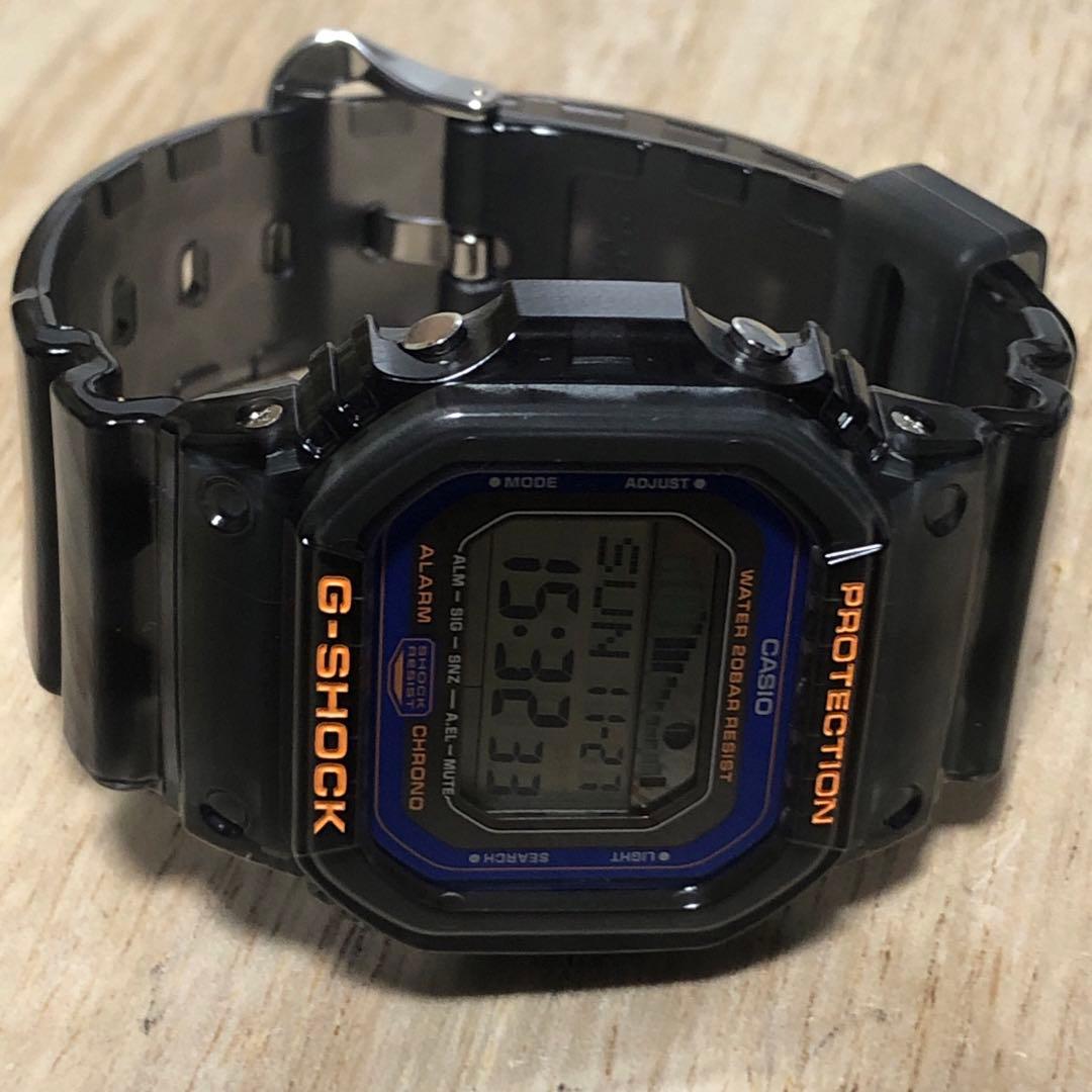 【希少未使用極美品】G-SHOCK G-LIDE GLX-5600クリアブラック