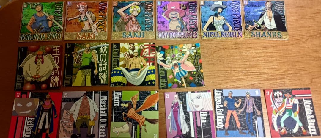 希少 ワンピース 森永製菓 シール ルフィ ゾロ 一味 空島 シャンクス 70枚