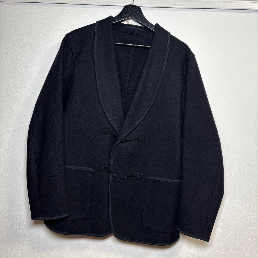 comoli メルトンウール　スモーキングジャケット
