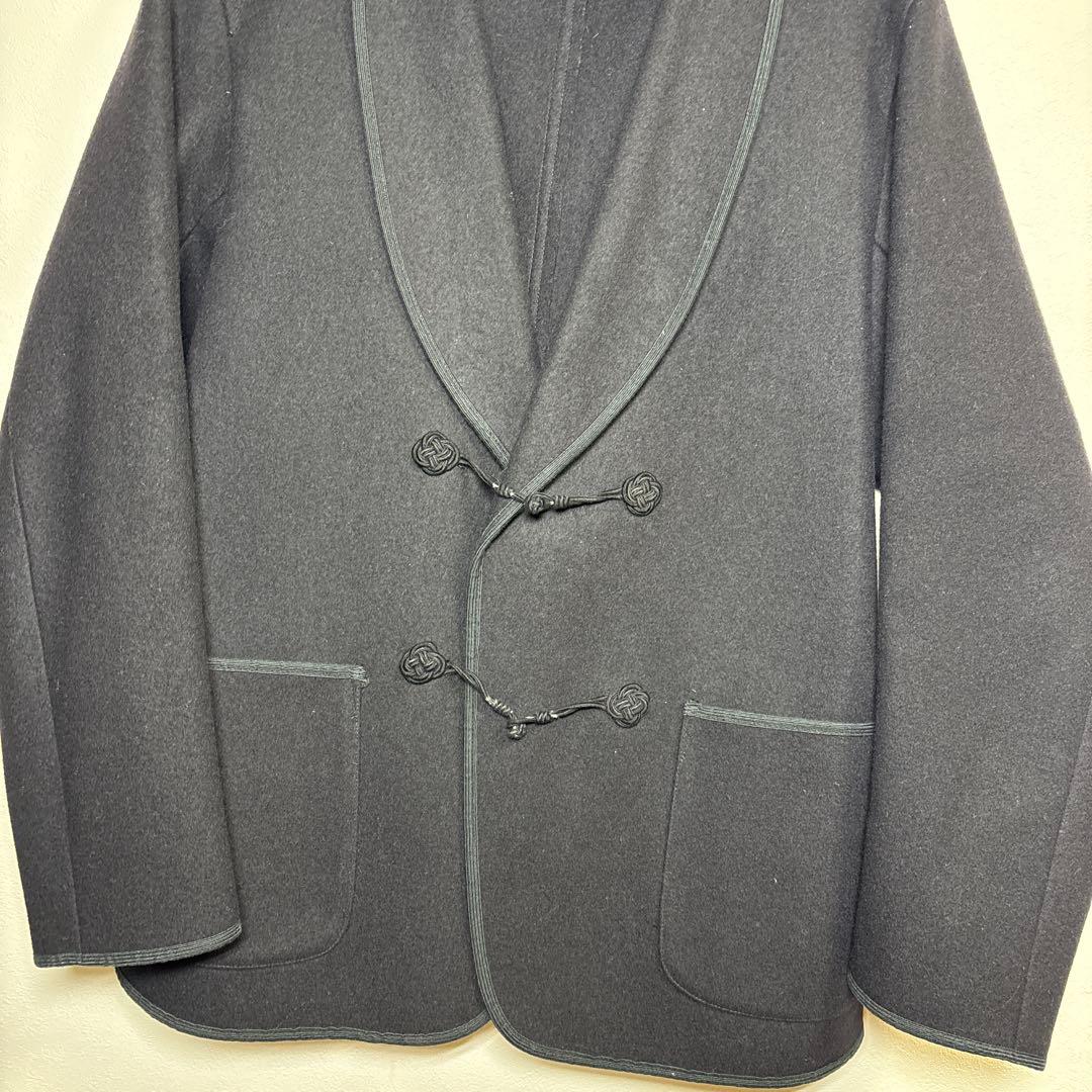 comoli メルトンウール　スモーキングジャケット