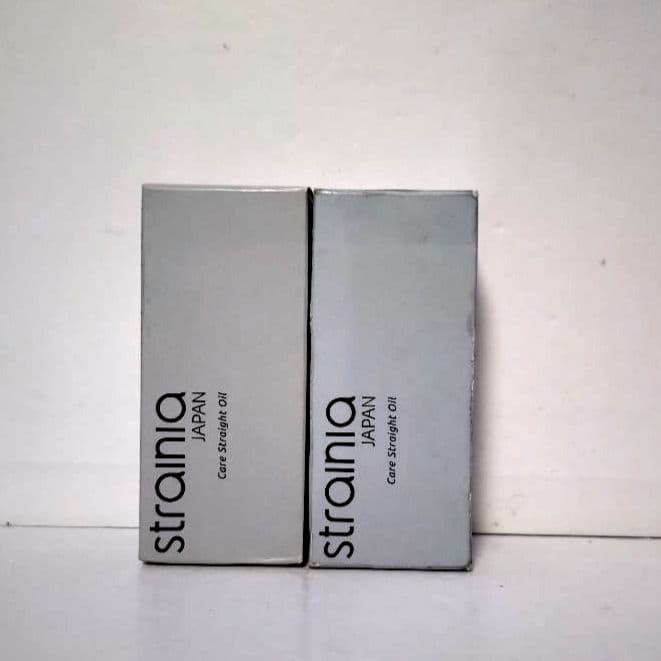 strainia ストレーニア ケアストレートオイル 60ml×4